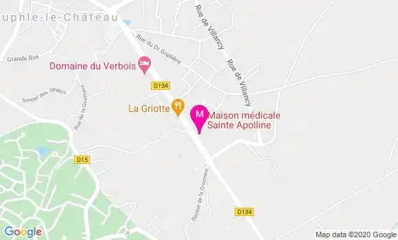 Localisation Dr Alexandre De Sousa