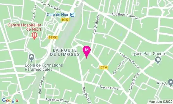 Localisation Dr Cécile Joulain