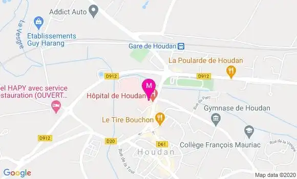 Localisation Dr Nathalie Pasquier