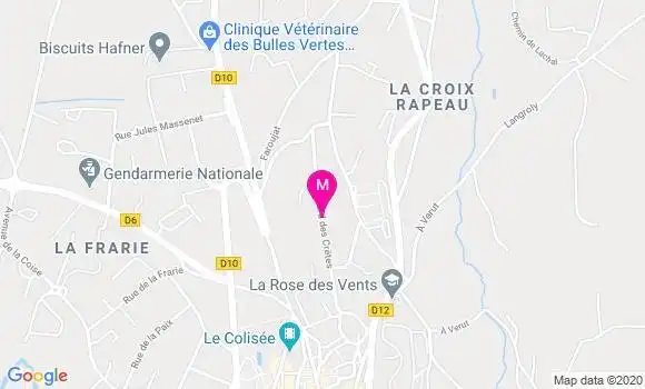 Localisation Dr Isabelle Berthouze