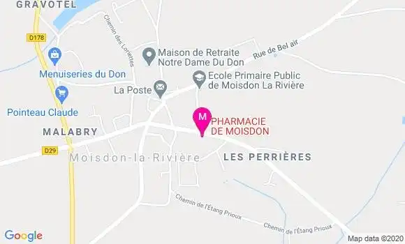 Localisation Dr Denis Dumay