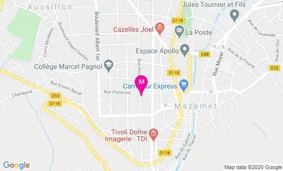 Localisation Dr Francis Estrabaud