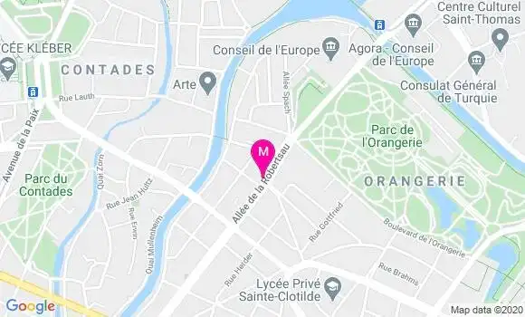 Localisation Dr Roland Grauzam