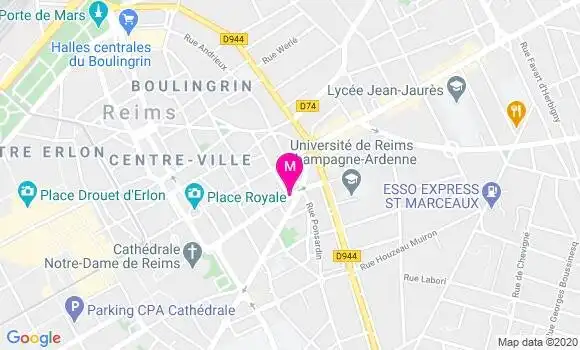 Localisation Dr Gwenaelle Peron
