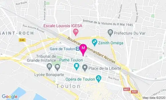 Localisation Dr Jean Marie Quiquempois