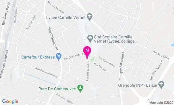 Localisation Dr Véronique Nouvelot