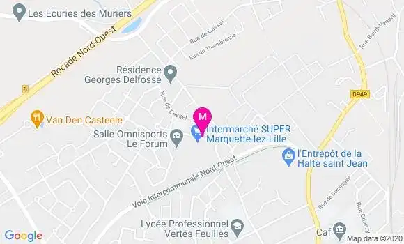 Localisation Dr Vincent Caenevet