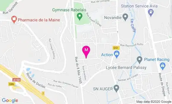 Localisation Dr Serge Gobert