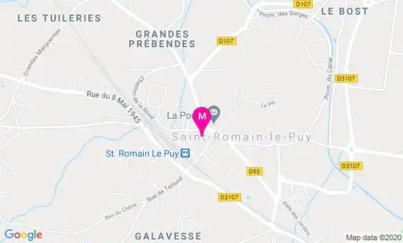 Localisation Dr Carole Luquet