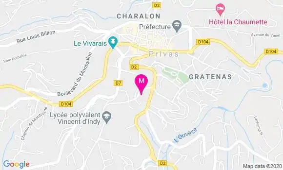 Localisation Dr Sylvie Creppy