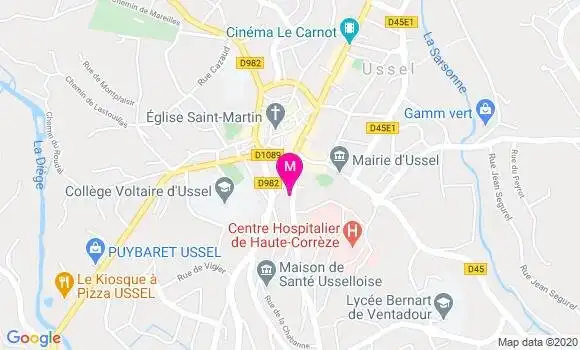 Localisation Dr Murielle Thépault