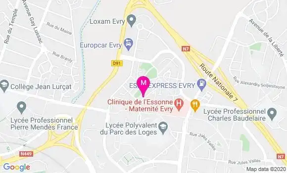 Localisation Dr Françoise Préau
