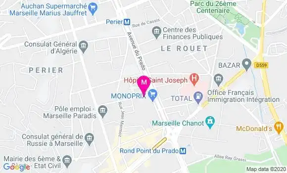 Localisation Dr Remi Zalta