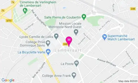 Localisation Dr Jacques Daems