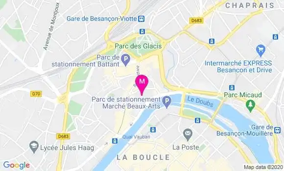 Localisation Dr Catherine Vuillemin Sohm