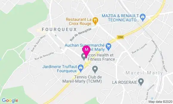 Localisation Dr Odile Riou
