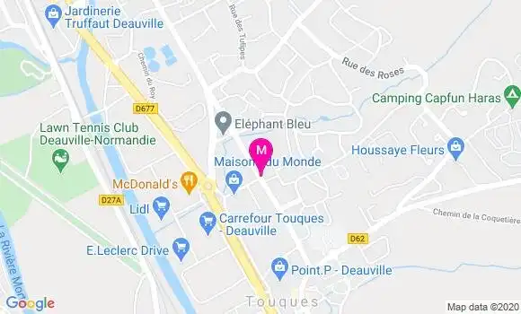Localisation Dr Didier Cabouret