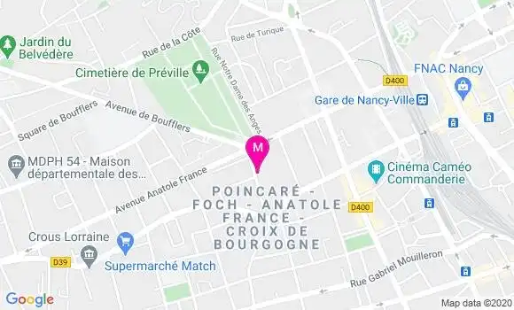 Localisation Dr Alain Mathieu