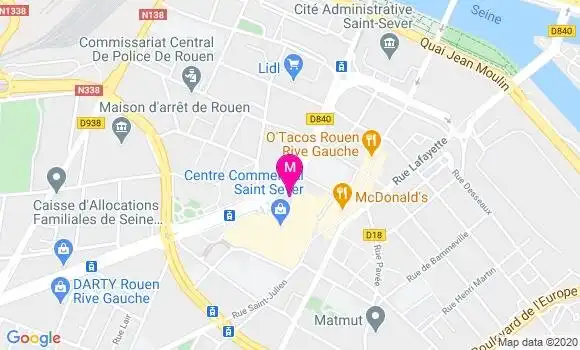 Localisation Dr Jean Charles Robert