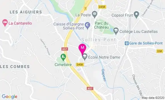 Localisation Dr Jean Claude Corniflau