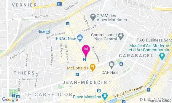 Localisation Dr Philippe Vois