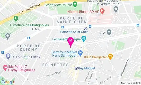 Localisation Dr Pierre Alain Uzan