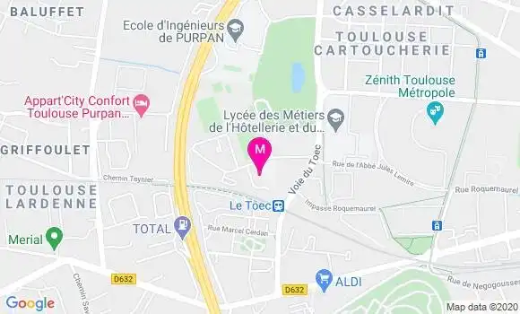 Localisation Dr Armelle Conche Youssef