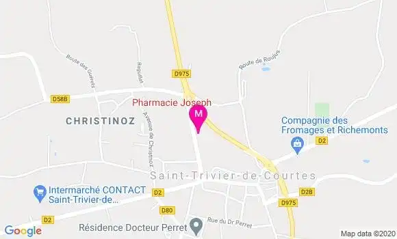 Localisation Dr Denis Guyon