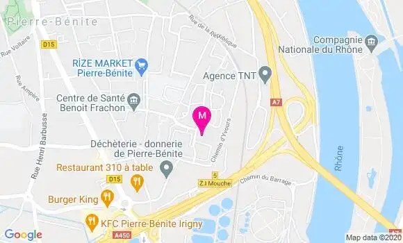 Localisation Dr Isabelle Monin Graftiaux