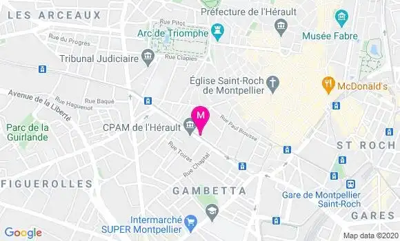 Localisation Dr Philippe Chollet
