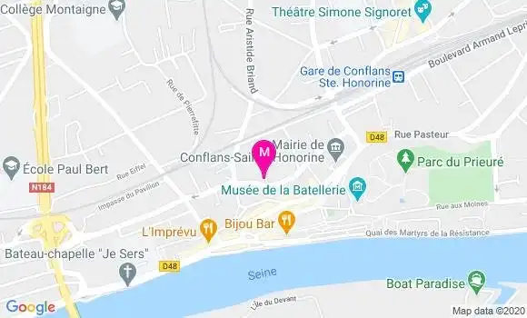Localisation Dr Sylvie Tilliard