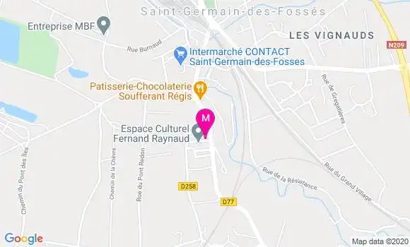 Localisation Dr Maurice Flayac