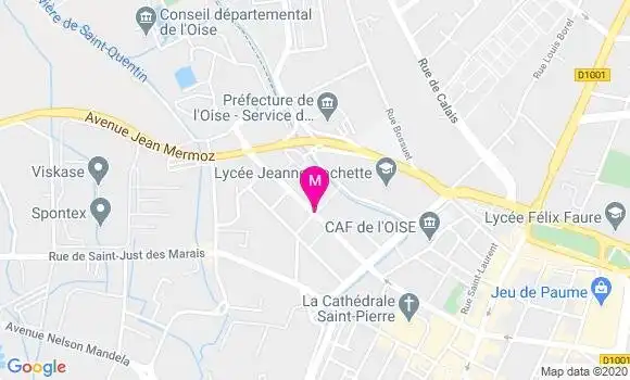 Localisation Dr Marie José Chivot
