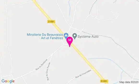 Localisation Dr Dominique Autexier Delourmel