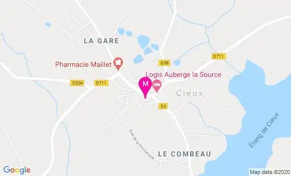Localisation Dr Stéphanie Blondin