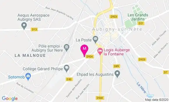 Localisation Dr Florence Greuzat