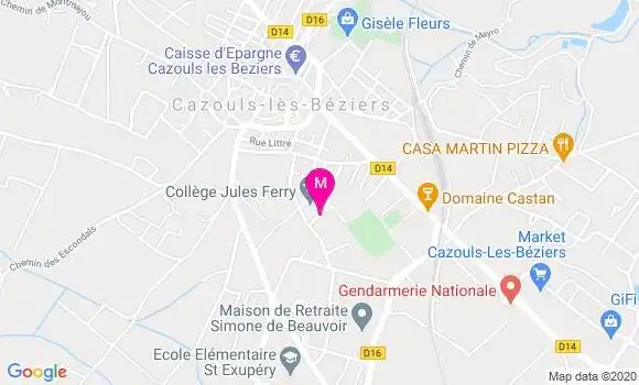 Localisation Dr Sylviane Gril Tamani