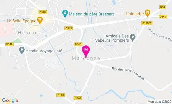 Localisation Dr Jacques Wagnon