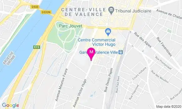 Localisation Dr Annie Burel Balas