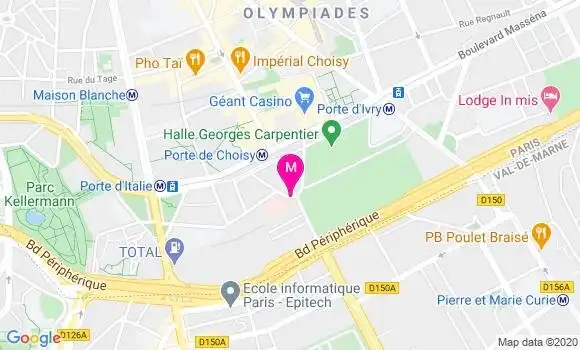 Localisation Dr Emmanuel de Thomasson
