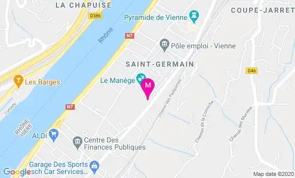 Localisation Dr Christine Roset