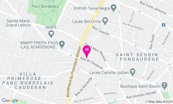 Localisation Dr Anne Leblanc Le Barazer