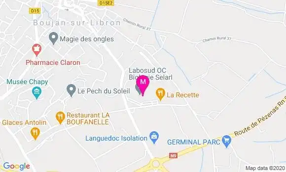 Localisation Dr Pierre Urbain