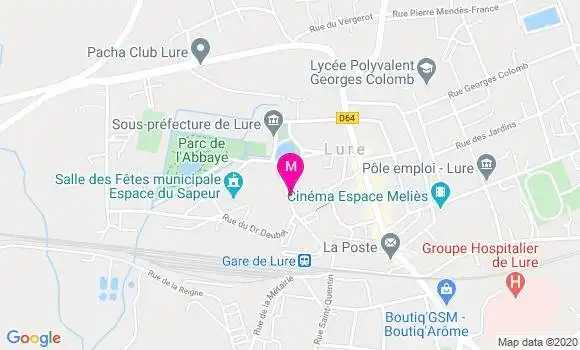 Localisation Dr Claude Offroy Besserer