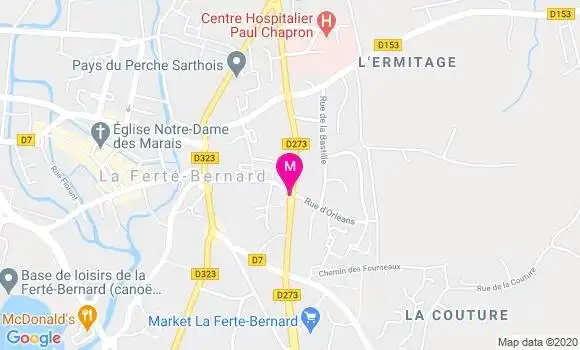 Localisation Dr Anthony Viot