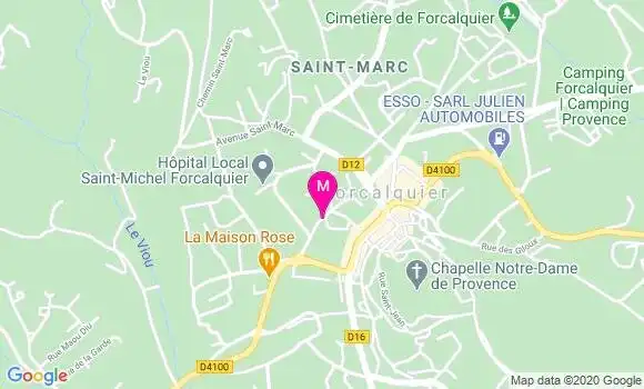 Localisation Dr Serge Duquesne