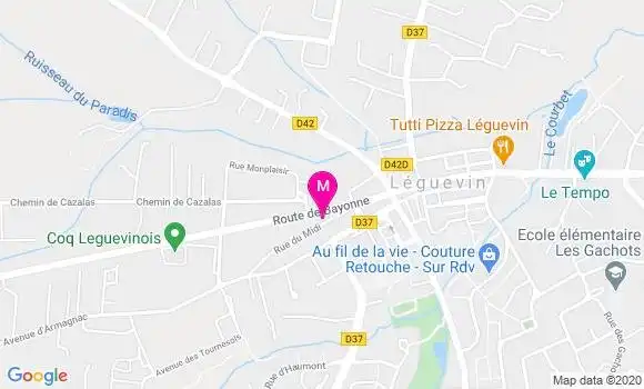 Localisation Dr Jean Baptiste Fiorio