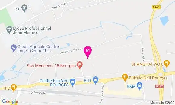 Localisation Dr Yacine Hassani