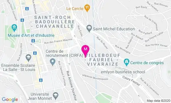 Localisation Dr Jean Claude Getenet