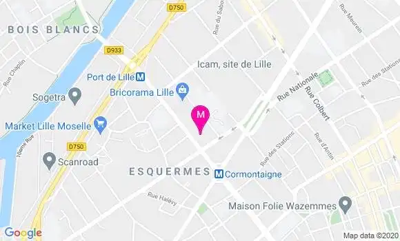 Localisation Dr Jean Pierre Millien